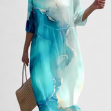 Karolina Vestido Floral Que Favorece la Figura