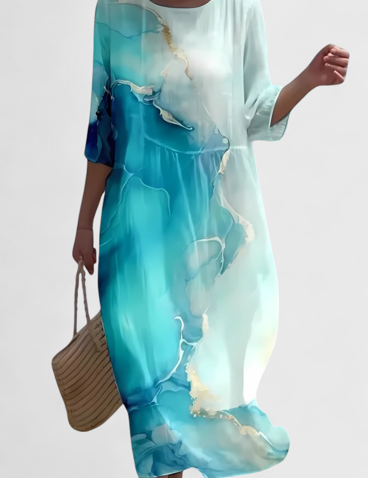 Karolina Vestido Floral Que Favorece la Figura