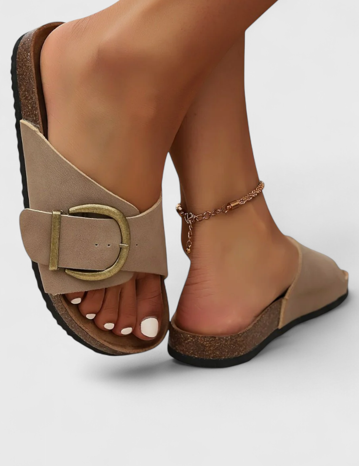 Delphine Sandalias Elegantes de Confort