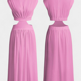 Jocelyn Conjunto de Vestido con Abertura Lateral