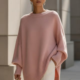 Elena - Poncho oversize de elegancia natural