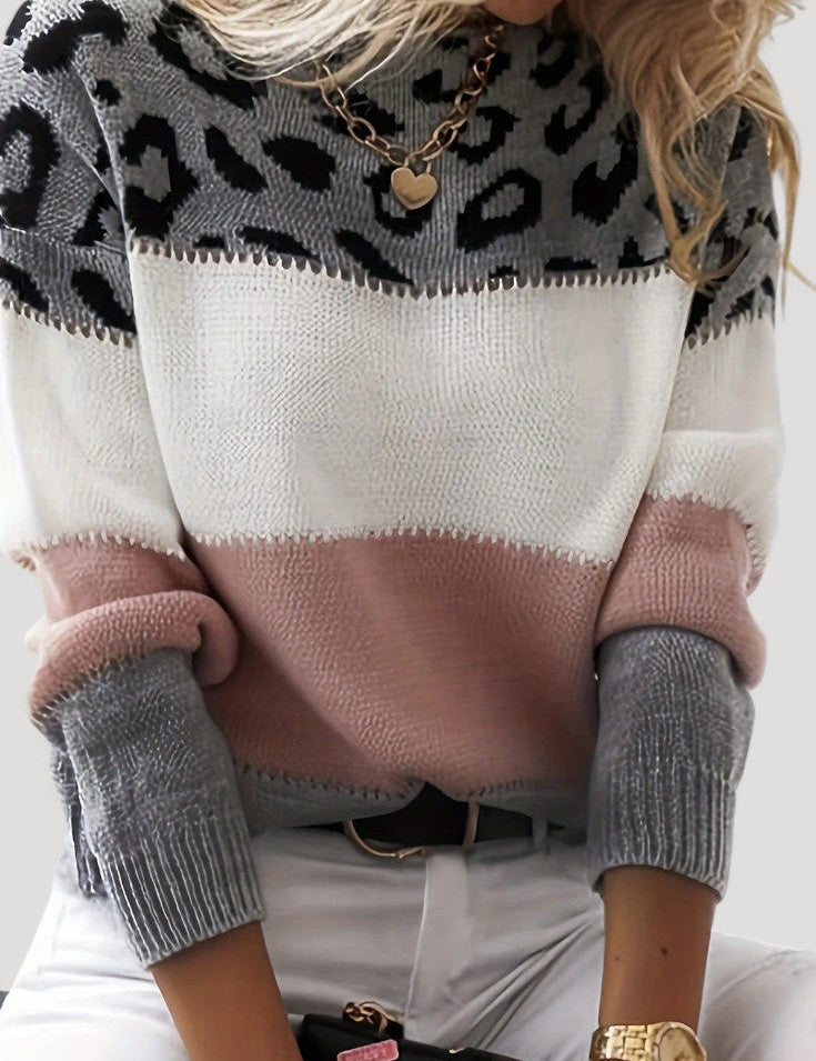 Sophie Jersey de Punto con Patrón Juguetón