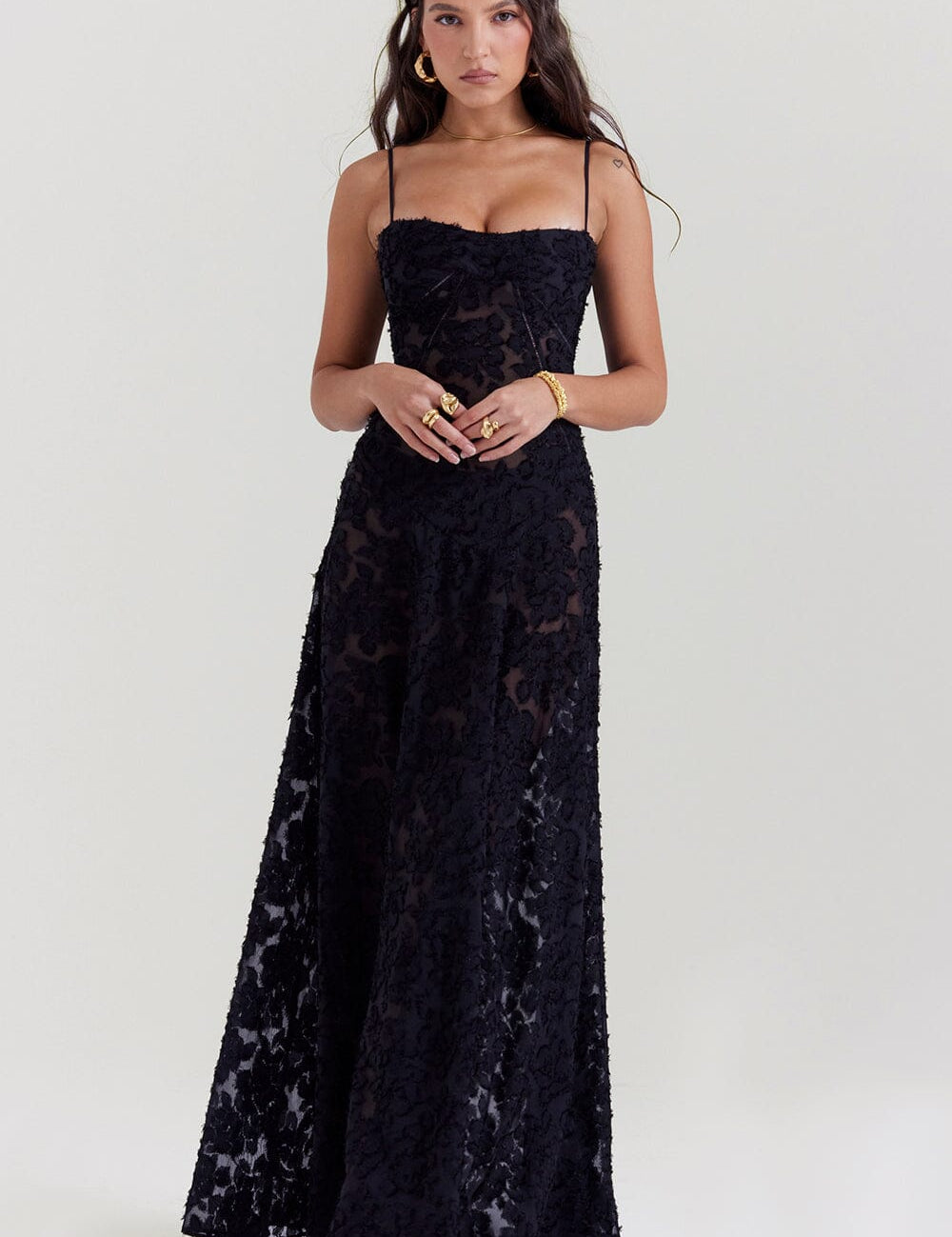 Serena - Vestido largo elegante para bodas y eventos