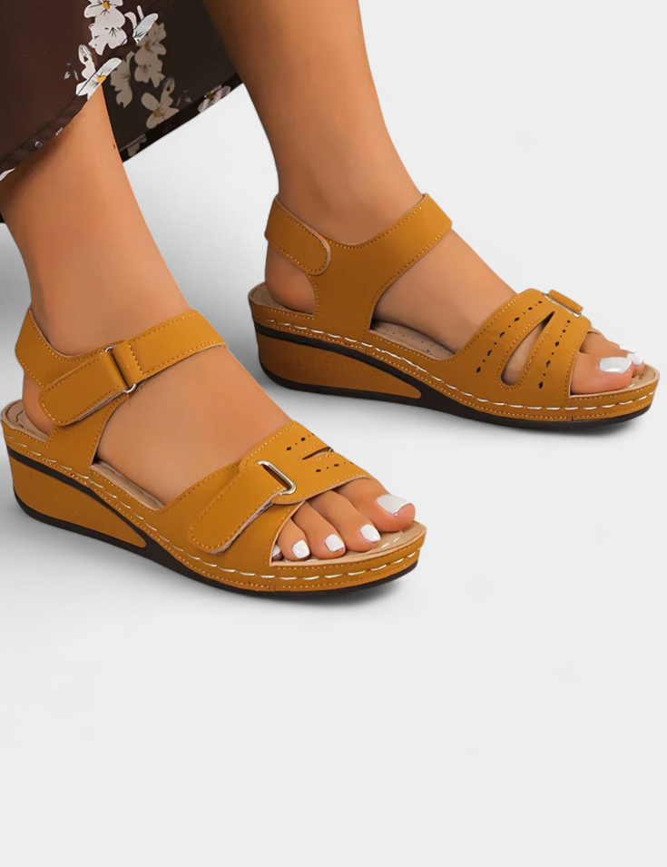 Jenna Sandalias Elegantes con Tiras y Hebilla Ajustable