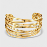 Brazalete de Alambre en Capas