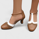 Nicole Tacones Ortopédicos con Encanto Vintage