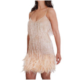 Susana - Vestido corto con tirantes finos