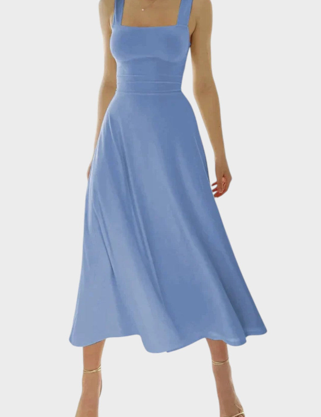 Lys Vestido de Tirantes Corte Entallado