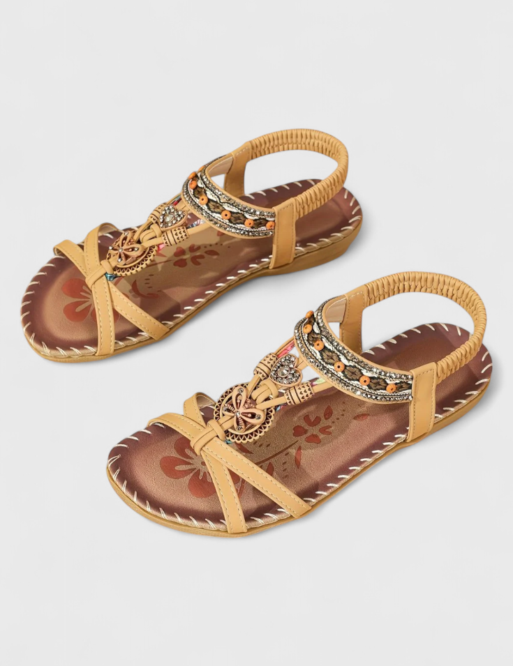 Lera Sandalias bohemias planas