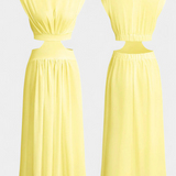 Jocelyn Conjunto de Vestido con Abertura Lateral