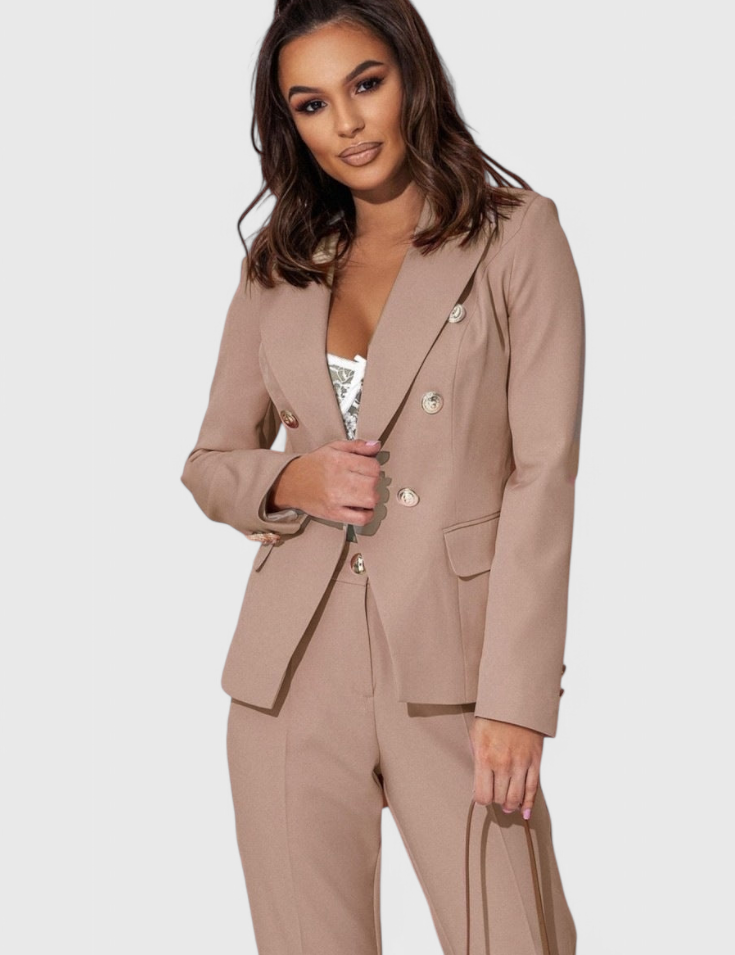 Rosalind Conjunto de Blazer y Pantalones Elegante