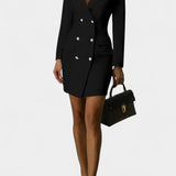 Heidi Vestido Blazer Doble Botonadura Elegante