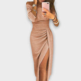 Lena - Vestido elegante sin hombros