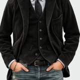 Eduardo | Conjunto de 2 piezas: Blazer y Chaleco de Pana