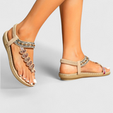 Liriana Sandalias Cómodas con Detalles Elegantes