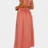 Jocelyn Conjunto de Vestido con Abertura Lateral