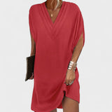 Helena - Vestido elegante con mangas abiertas