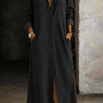 Vestido vaquero de botones Rosaura, detalle 1