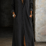 Vestido vaquero de botones Rosaura, detalle 1