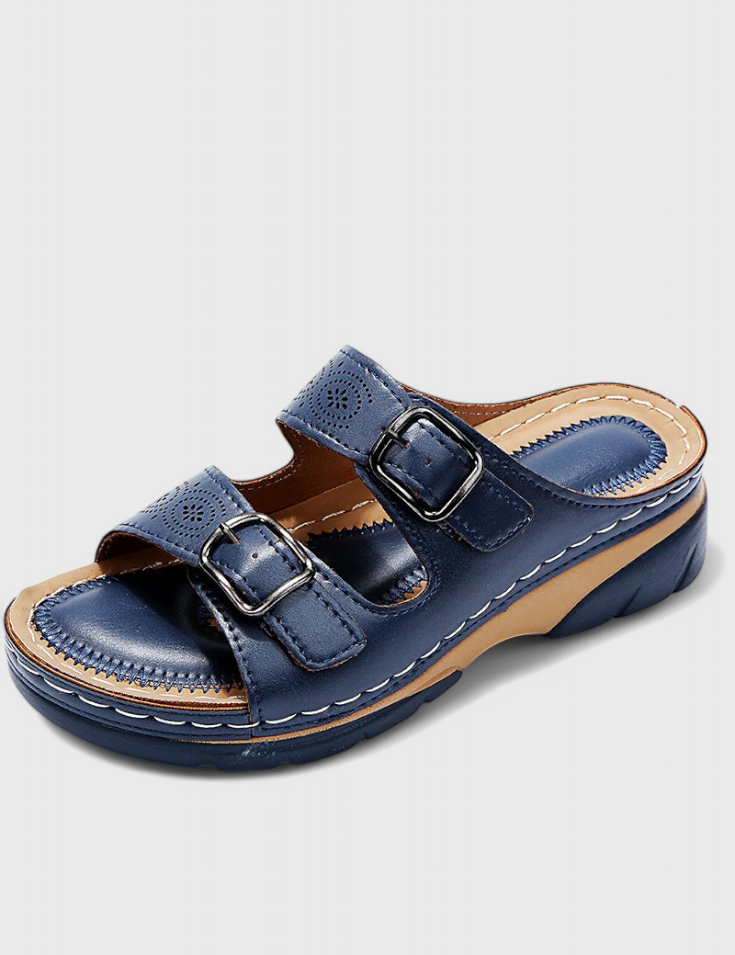 Tamsin Sandalias de Cuero Ortopédicas