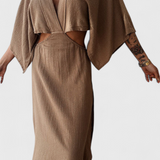 Hermosa Vestido Fluido Chic Atemporal