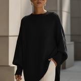 Elena - Poncho oversize de elegancia natural