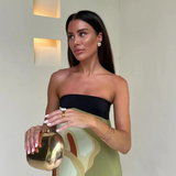 Paula - Vestido elegante con escote