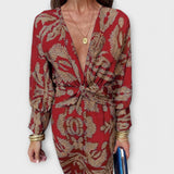 Oriana - Vestido elegante con mangas largas