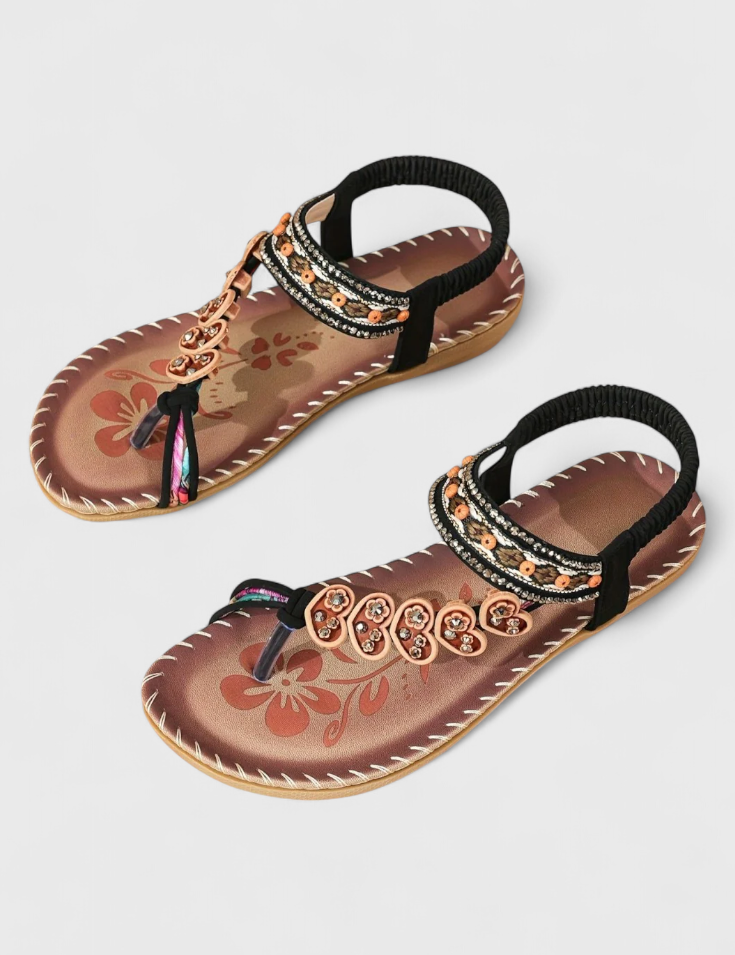 Liriana Sandalias Cómodas con Detalles Elegantes