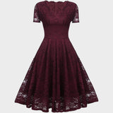 Mara - Vestido de encaje floral
