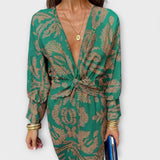 Oriana - Vestido elegante con mangas largas
