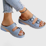 Tamsin Sandalias de Cuero Ortopédicas