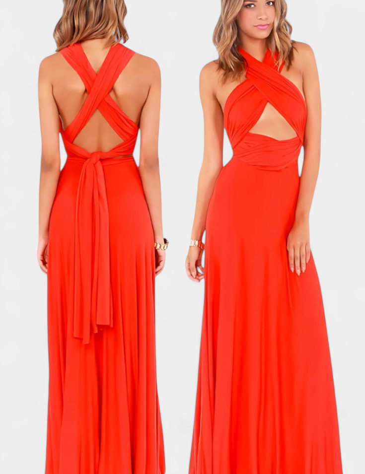 Josephine Vestido Envolvente Elegante y Ajustable