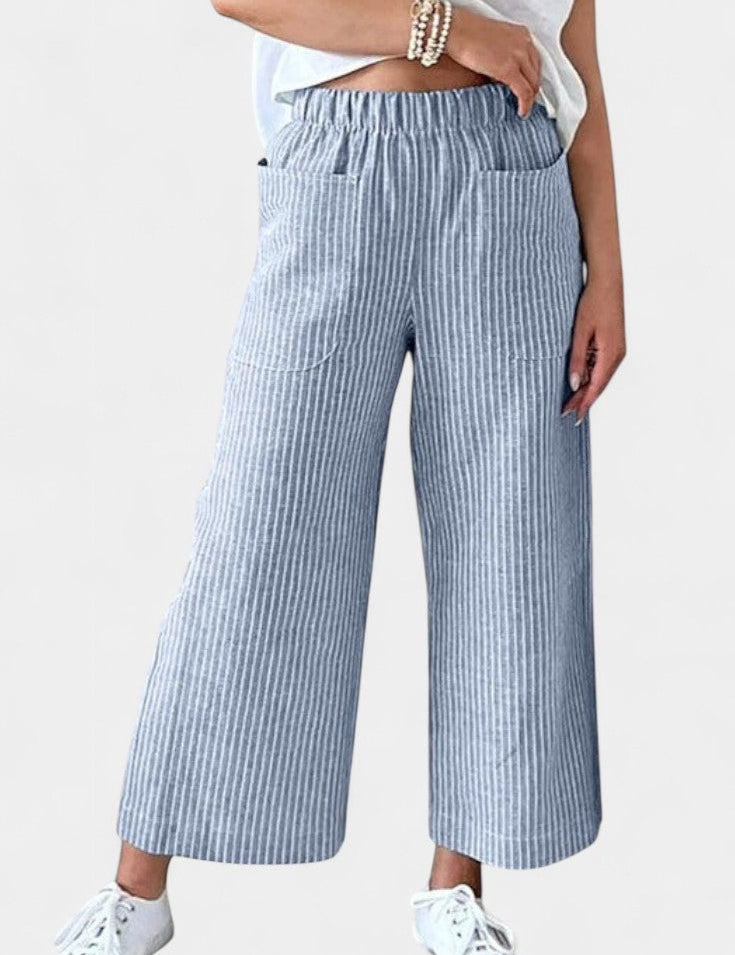 Lumiere Pantalones Livianos de Corte Relajado