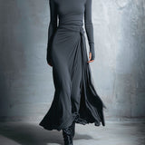 Naiara | Vestido maxi con nudo lateral