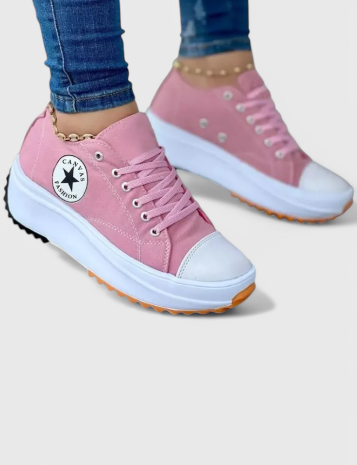 Taya Zapatillas de Lona Chunky