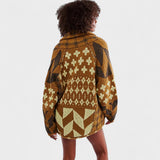 Aitana - Cárdigan oversize de manga larga