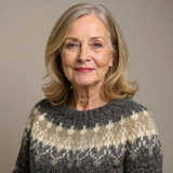 Angela | Suéter de punto vintage