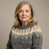 Angela | Suéter de punto vintage