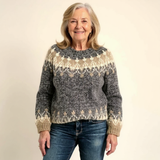 Angela | Suéter de punto vintage