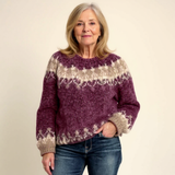Angela | Suéter de punto vintage