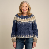 Angela | Suéter de punto vintage