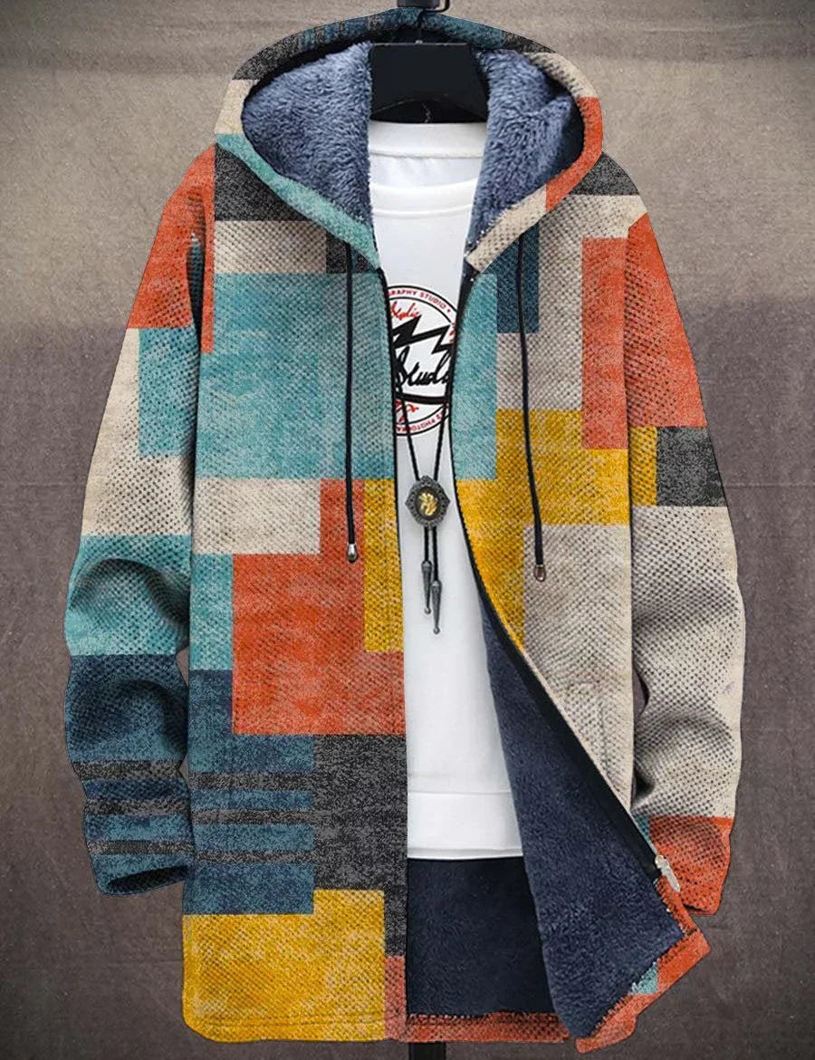 Aria | Chaqueta unisex con capucha inspirada en arte de lujo