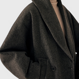 Helena Abrigo de Tweed Oversized