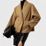 Helena Abrigo de Tweed Oversized