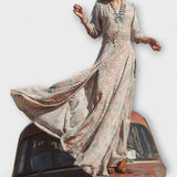 Yolanda - Vestido maxi bohemio casual