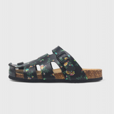 Zuecos Isolde con Hebilla de Corcho