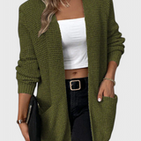 Anneliese Cárdigan de Mezcla de Cachemira Premium