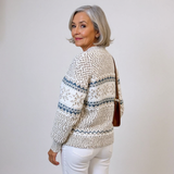 Caroline | Suéter de punto vintage