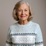 Caroline | Suéter de punto vintage